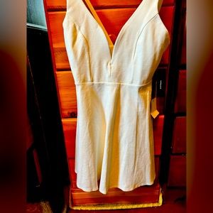 Lulus white cloth dress
